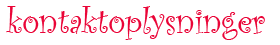 kontaktoplysninger